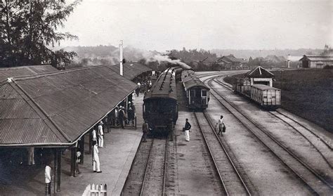 first rail track in malaysia